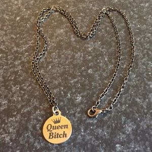 Queen Bitch Necklace